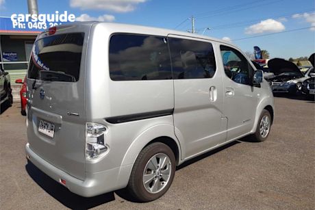 Silver 2015 Nissan E-NV200 Van GX (electric)