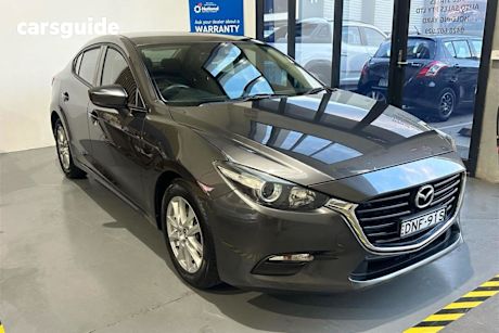 Grey 2017 Mazda 3 Sedan NEO