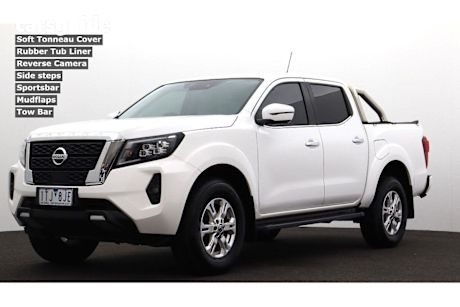 White 2020 Nissan Navara Ute Tray ST R
