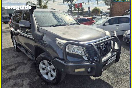 Grey 2016 Toyota Landcruiser Prado Wagon GXL (4X4)