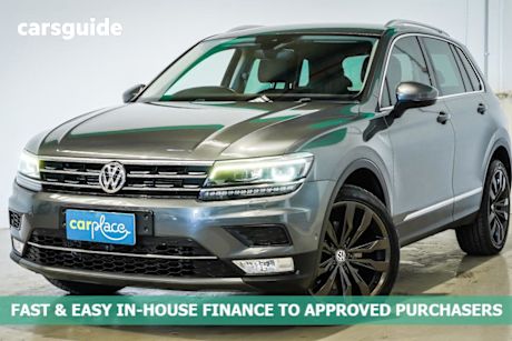 Grey 2017 Volkswagen Tiguan Wagon 162 TSI Highline