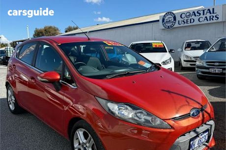 Orange 2011 Ford Fiesta Hatchback Zetec