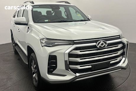 White 2025 LDV T60 Double Cab Utility MAX PRO (4X4)