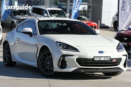 White 2023 Subaru BRZ Coupe S