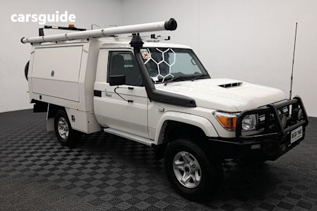 White 2021 Toyota Landcruiser OtherCar GXL 4X4