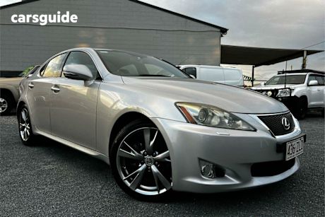 Silver 2010 Lexus IS250 Sedan F Sport