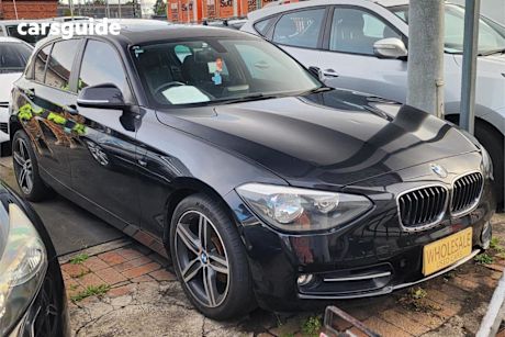 Black 2012 BMW 118I Hatchback Sport Line