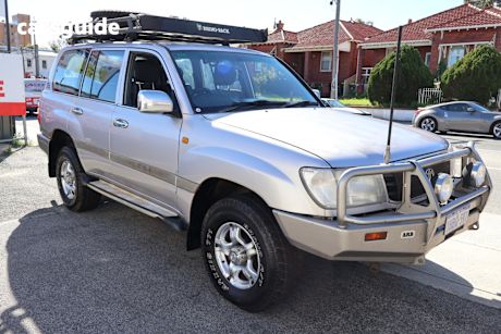 Silver 1999 Toyota Landcruiser Wagon GXL (4X4)