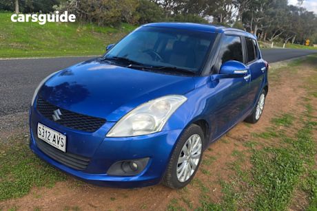 Blue 2012 Suzuki Swift Hatchback Re.2