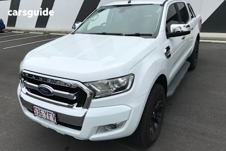 White 2017 Ford Ranger Dual Cab Utility XLT 3.2 (4X4)