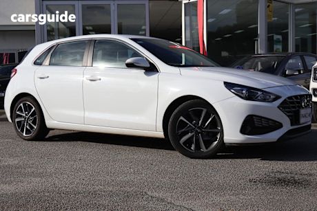White 2021 Hyundai I30 Hatchback Active