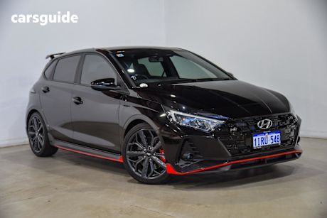 Black 2021 Hyundai I20 Hatchback N
