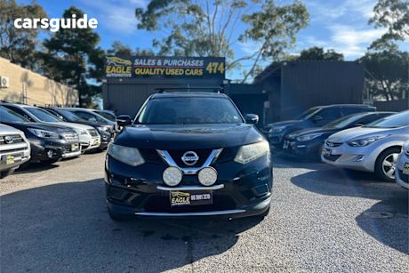 Black 2015 Nissan X-Trail Wagon ST (4X4)