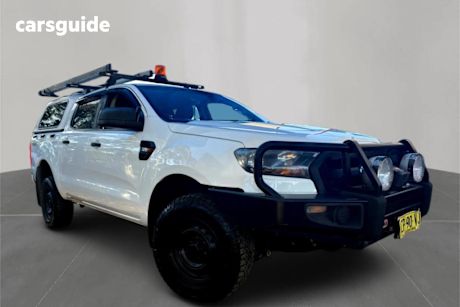 White 2018 Ford Ranger Crew Cab Utility XL 3.2 (4X4)