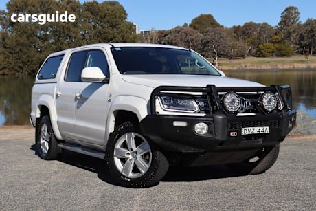 White 2018 Volkswagen Amarok Dual Cab Utility V6 TDI 550 Highline