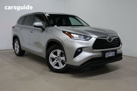Silver 2021 Toyota Kluger Wagon GX Hybrid AWD
