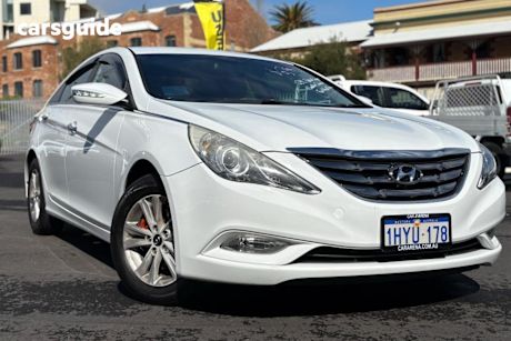 White 2011 Hyundai I45 Sedan ELITE YF MY11