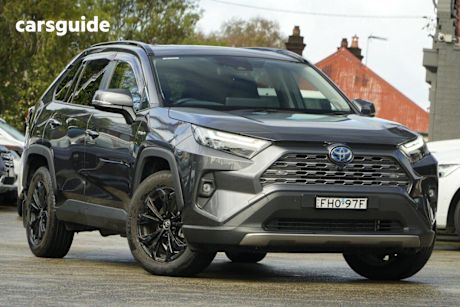 Grey 2024 Toyota RAV4 Wagon Cruiser (awd) Hybrid