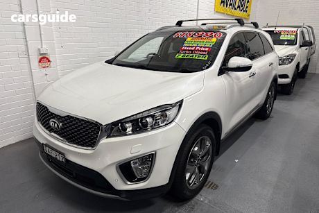 White 2015 Kia Sorento Wagon Platinum (4X4)