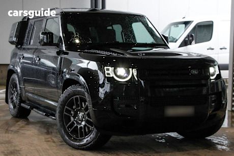 Black 2025 Land Rover Defender Wagon 110 P400 X-Dynamic SE (257KW)