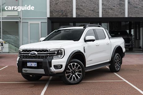 White 2025 Ford Ranger Double Cab Pick Up Platinum 3.0 (4X4)