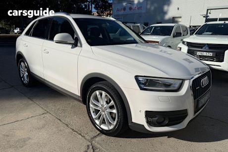 White 2015 Audi Q3 Wagon 2.0 Tfsi Quattro (155KW)