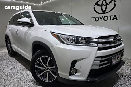 White 2017 Toyota Kluger Wagon GXL 4WD