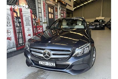 Grey 2015 Mercedes-Benz C-CLASS Wagon C250 BLUETEC R