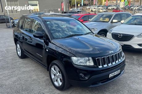 Black 2012 Jeep Compass Wagon Sport (4X2)