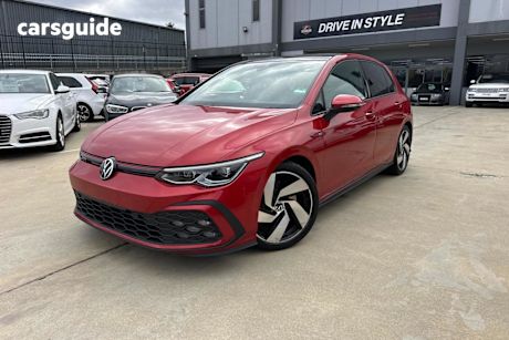 Red 2021 Volkswagen Golf Hatchback GTI
