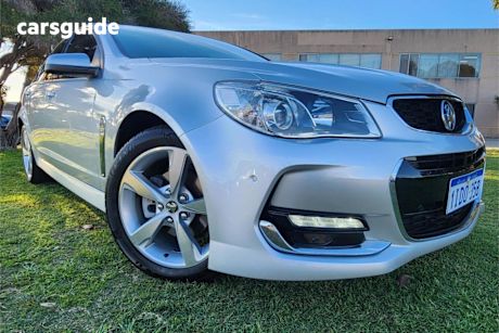Silver 2016 Holden Commodore Sedan SV6