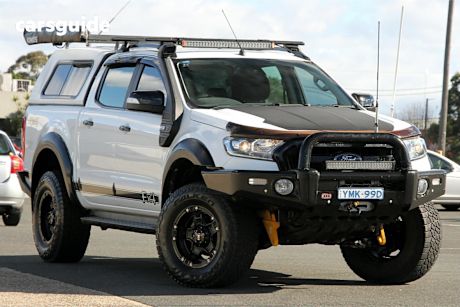 White 2017 Ford Ranger Dual Cab Utility FX4 Special Edition