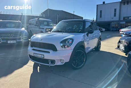 White 2013 Mini Countryman Wagon Cooper SD ALL4