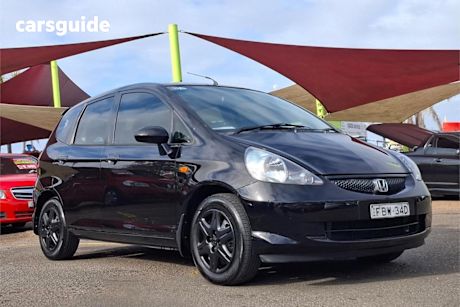 Black 2008 Honda Jazz Hatchback GLI