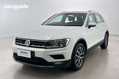 White 2017 Volkswagen Tiguan Wagon 132 TSI Comfortline