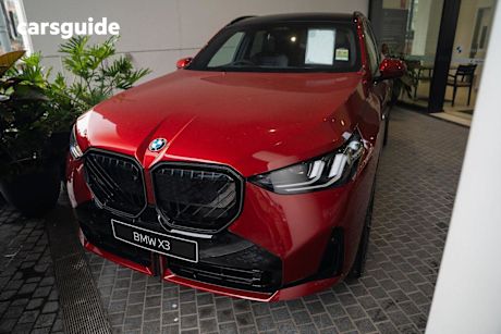 Red 2025 BMW X3 SUV 30E XDRIVE 4X4