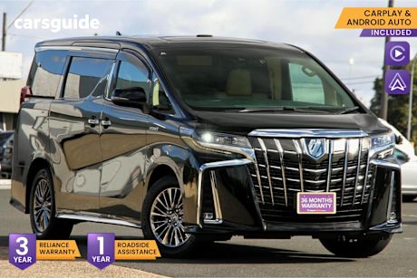 Black 2020 Toyota Alphard Wagon EXECUTIVE LOUNGE S TYPE (HYBRID)