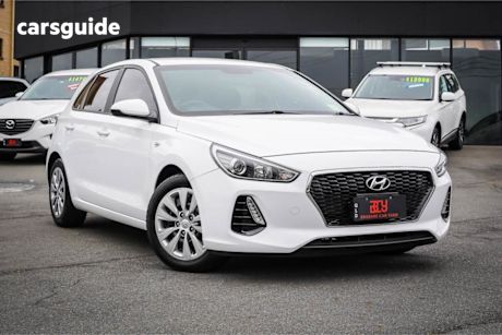 White 2020 Hyundai I30 Hatchback GO
