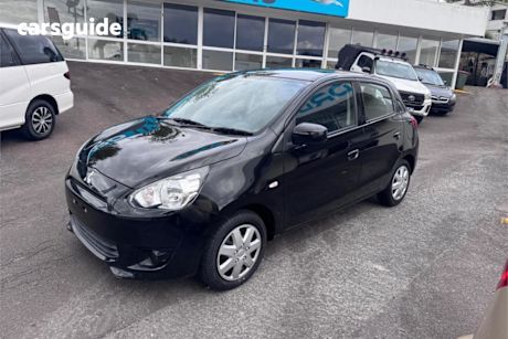 Black 2015 Mitsubishi Mirage Hatchback ES
