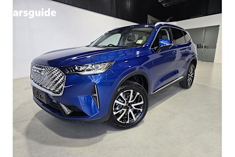 Blue 2025 GWM Haval H6 Wagon LUX