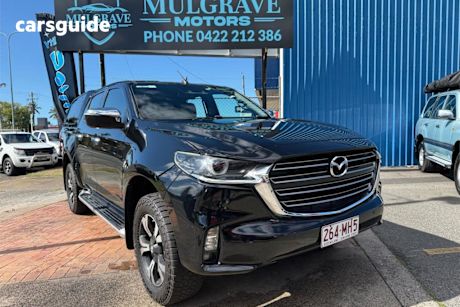 Black 2021 Mazda BT-50 Dual Cab Pick-up GT (4X4)