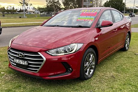 Red 2016 Hyundai Elantra Sedan