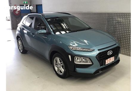 Blue 2018 Hyundai Kona SUV ACTIVE F