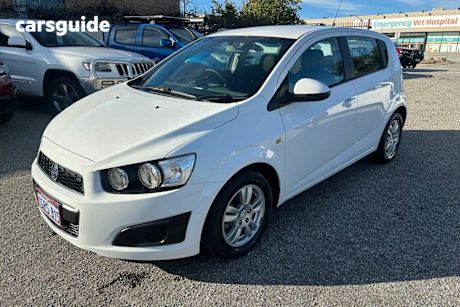 White 2015 Holden Barina Hatchback X