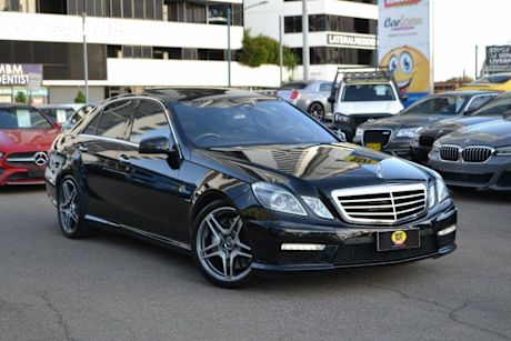 Black 2011 Mercedes-Benz E63 Sedan AMG