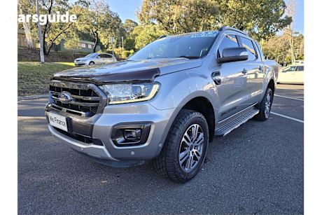 Silver 2020 Ford Ranger Double Cab Pick Up Wildtrak 3.2 (4X4)