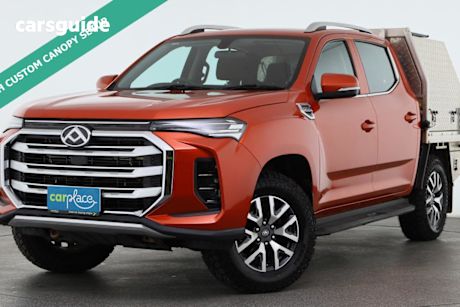Orange 2022 LDV T60 Double Cab Utility MAX PRO (4X4)