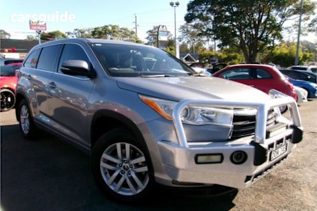Silver 2016 Toyota Kluger Wagon GX (4X2)