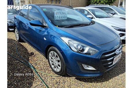 Blue 2015 Hyundai I30 Hatchback Active