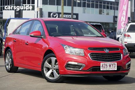 Red 2016 Holden Cruze Sedan Z-Series